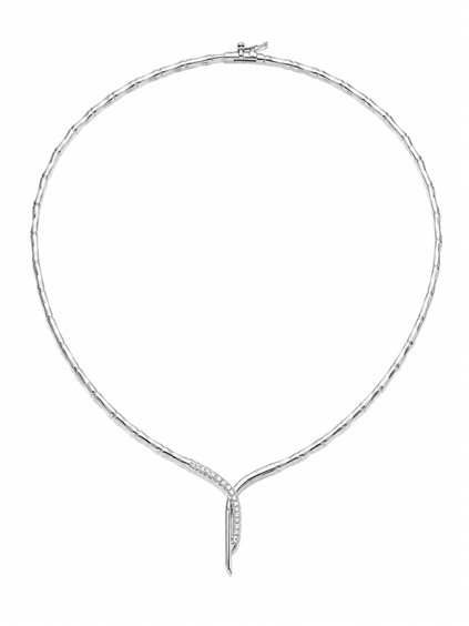 Collana Cianfrone Gioielli Donna in Oro Diamante 0.13 Ct COOR-64-198 - COOR-64-198